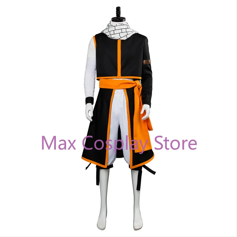 Max New Season Etherious Natsu Dragneel Cosplay Costume Adult Men Women Halloween Party Costume Scarf Custom Made Anime YW view 2
