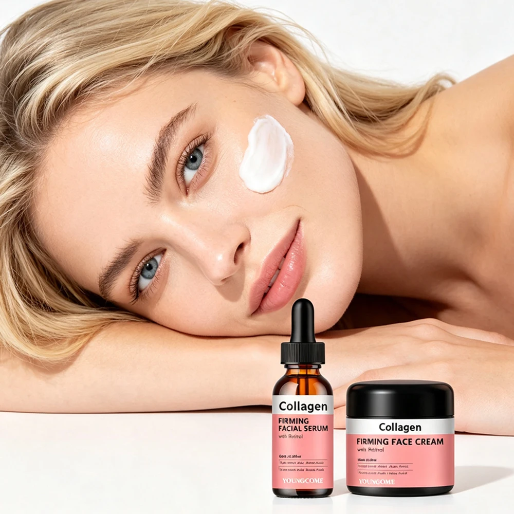 콜라겐 페이스 크림 세럼 세트 (레티놀, 히알루론산,  - Tranexamic Acid Serum 리뷰 및 가격
