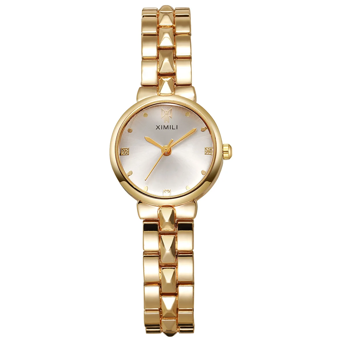Women Quartz Watch Diamond Bezel Stainless Steel Wristwatch Ladies Luxury Elegant Fashion Dress Watch Reloj Mujer Dropshipping