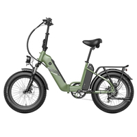 FAFREES FF20 Polar Electric Bike 48V 500W Hub-Motor 25km/h Max Speed Dual 10.4Ah Batteries, 70km-90km Max Range, Disc Brakes