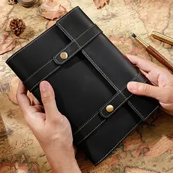 Genuine Leather Notebook Planner Book Cover A5 Size Diary Original Retro Cowhide Journal Drawing Sketchbook Diary Notebook Cover