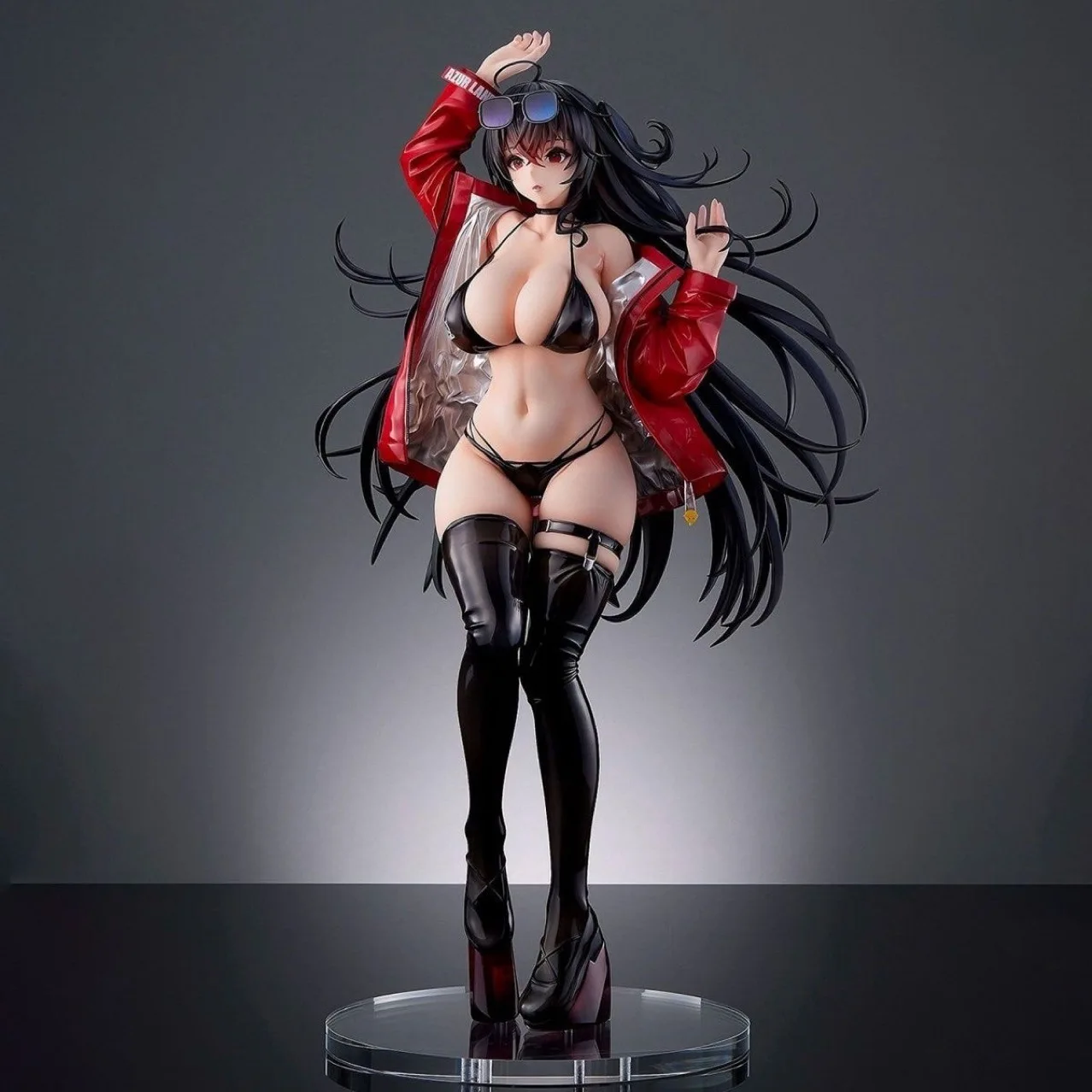 43 cm Azur Lane course reine Taihou belle fille GK Statue Anime figurines d'action faites à la main étui de bureau décoration ornement cadeau