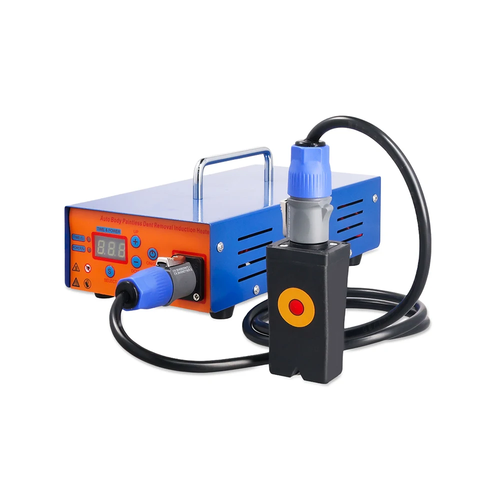 Podofo PDR-1000W Lackfreier Dellenreparatur-Induktionsheizer, Metall-Dellenentferner für Karosserien, Tragbares elektromagnetisches Induktions-Dellenreparaturwerkzeug für die Dellenreparatur an