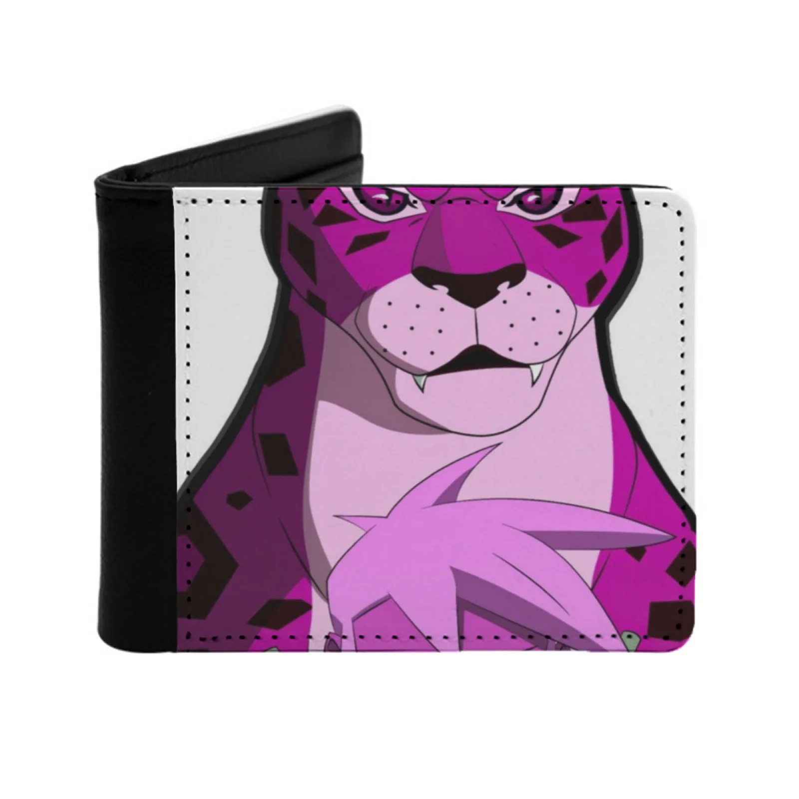 

Короткие мужские кошельки Kipo, держатель для кредитных карт, ретро-кошелек, мужской кошелек из искусственной кожи Benson Kipo Hugo Mutants Beasts Blacktober