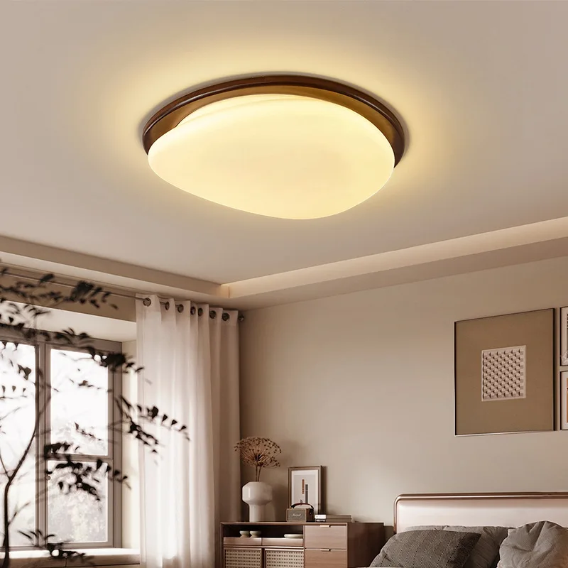 Middle Ancient Ceiling Lamp Bedroom Lamp American Countryside Master Bedroom Study Cafe Kitchen Restaurant LED Light Luminaires