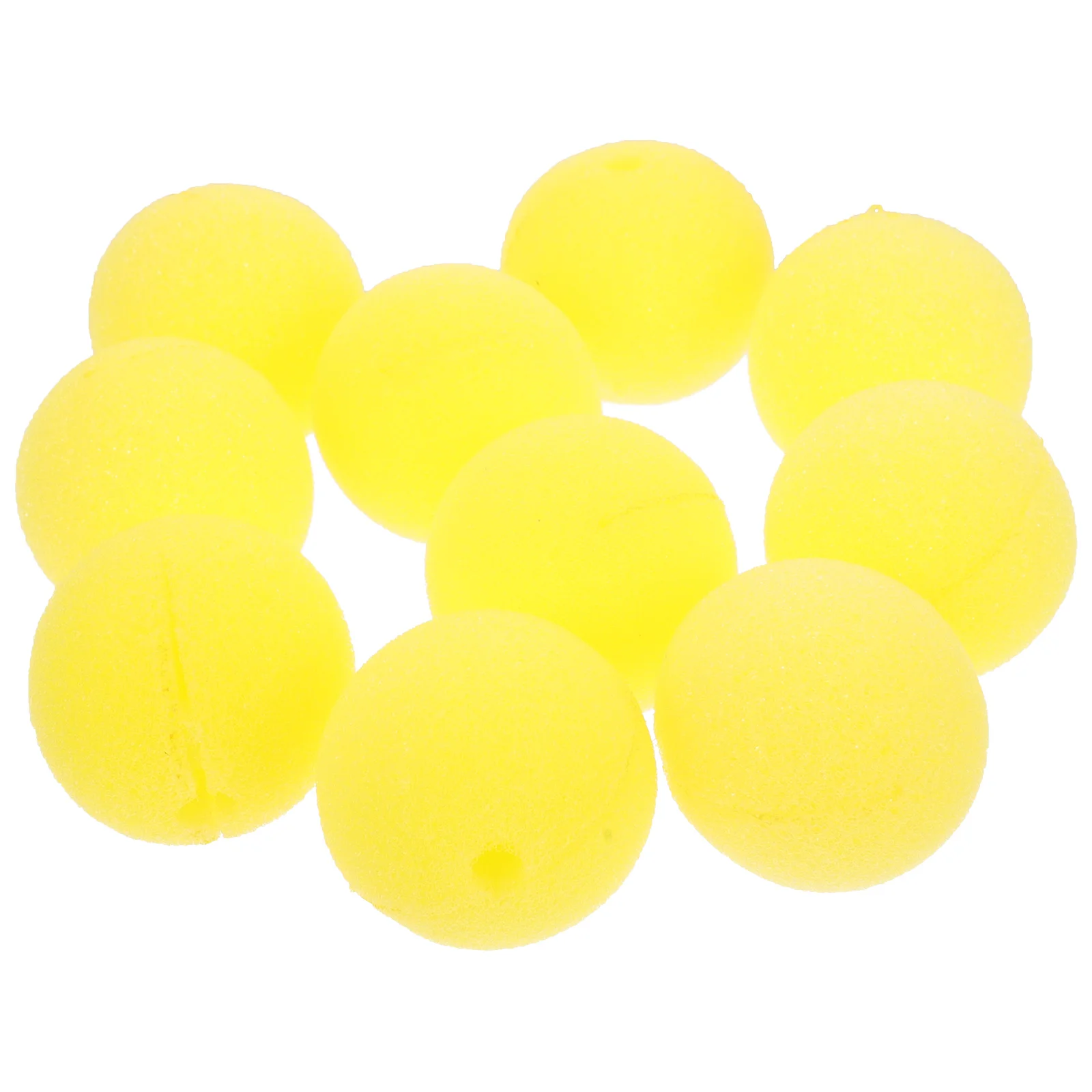 Clown Nose Performance Sponge Decor Yellow Prop Cosplay Party Professional Decoration