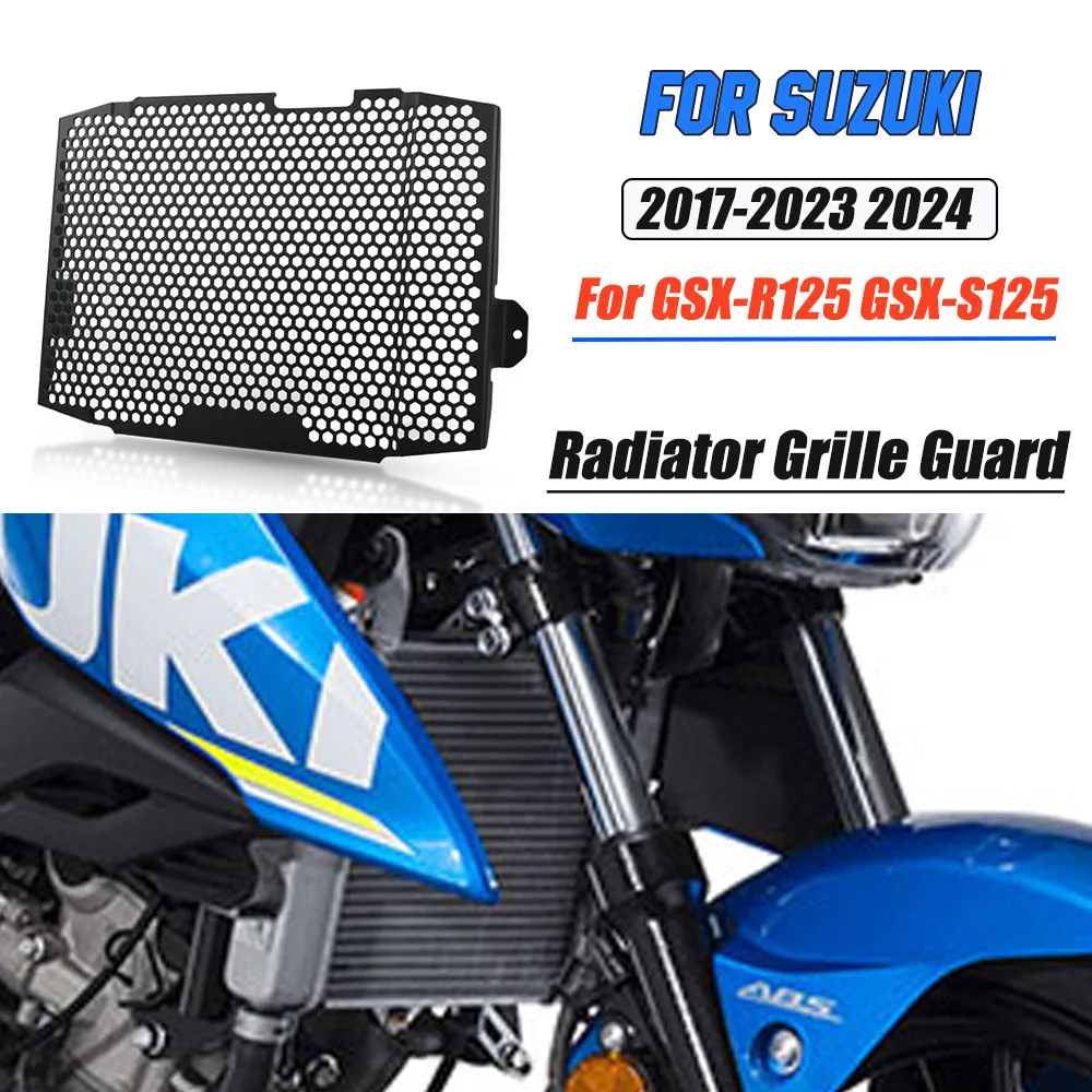 

Motocycle Radiator Grille Cover Water Tank Guard Protection For Suzuki GSX-R125 GSX-S125 GSXR125 GSXS125 2017 2018 - 2023 2024