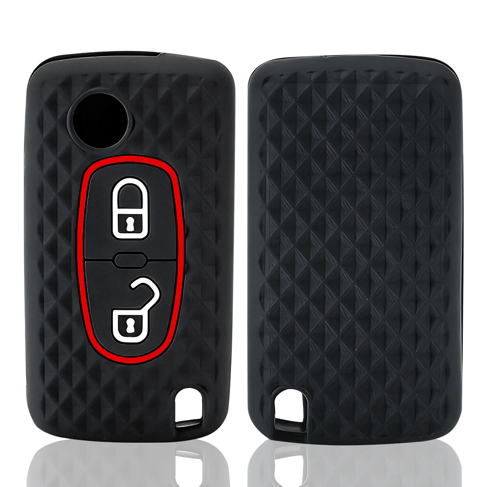 Car Key Case Cover for Citroen Picasso C3 C5 7x C2 C4 C6 C8 Berlingo C Crosser for Peugeot 107 206 207 307 308 406 407 3008