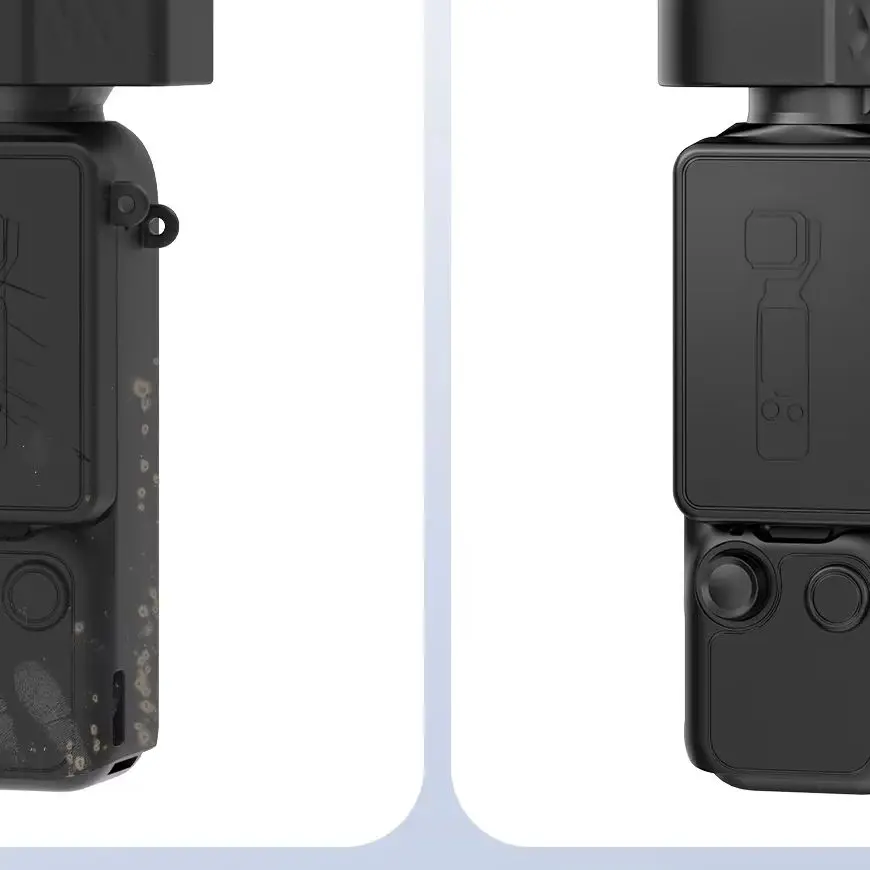 

for DJI Pocket 4 – Colorful Silicone Shockproof Case, Dustproof & Anti-Drop, Full Protection with Precise Cutouts, Easy to Clean