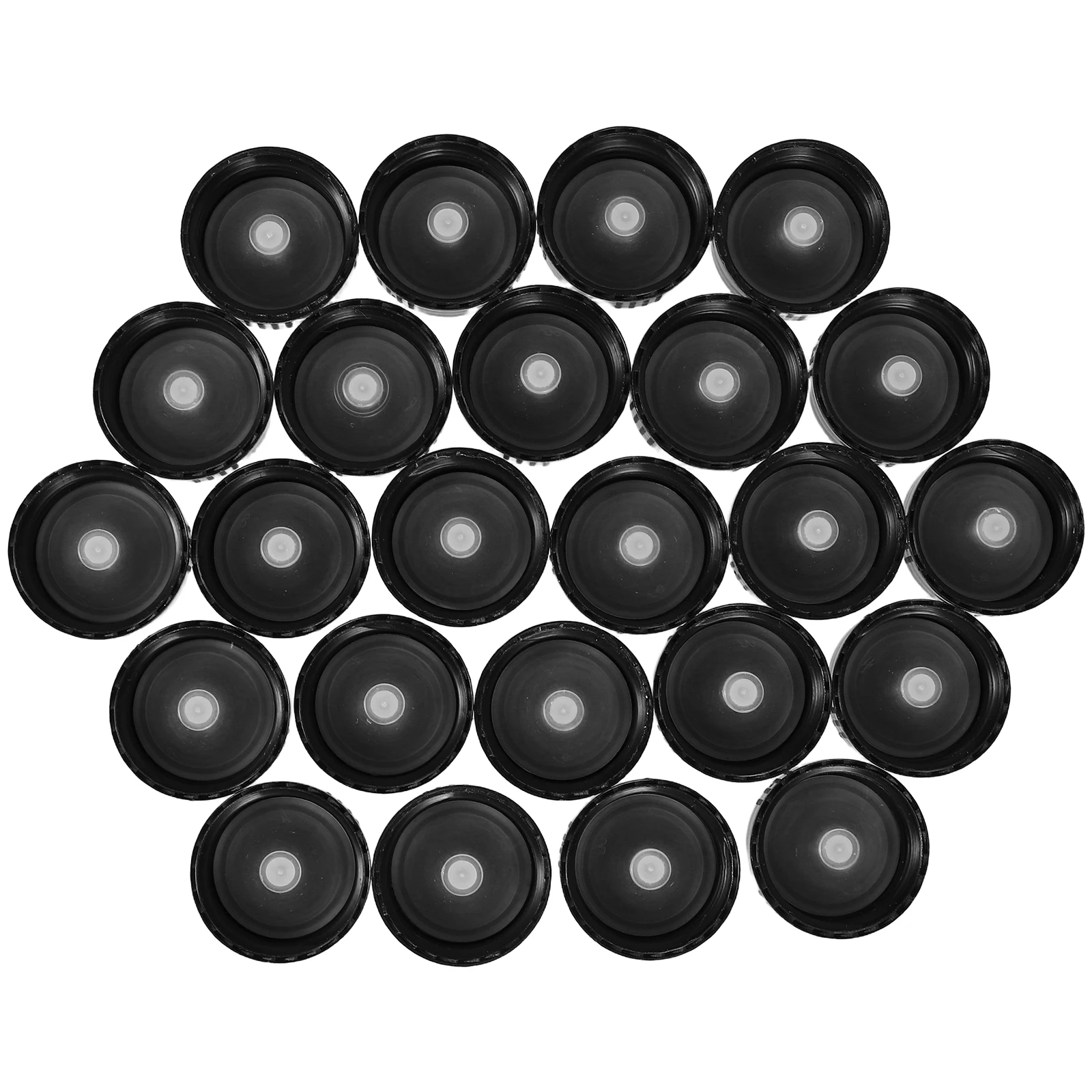 

24 Pcs Essential Oil Bottle Cap Diffuser Oils for Perfume Bottles Dropper Replacement Sealing Aromatherapy Jar Lids