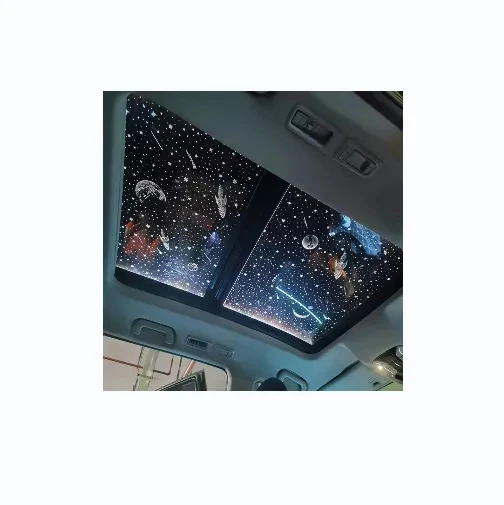 Car roof film starry colorful electric tint film for car window,roof