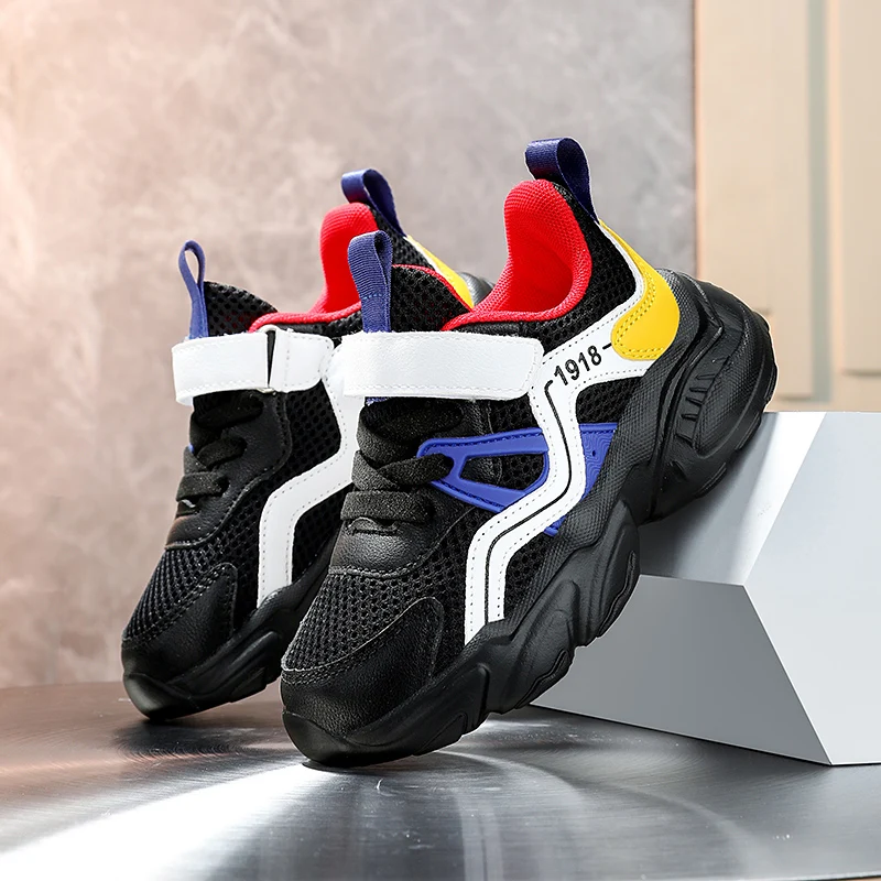 

Kids Sneakers Breathable Mesh Sports Shoes for Children Casual Running Shoes Lightweight Comfortable Walking Shoes Boys Girls