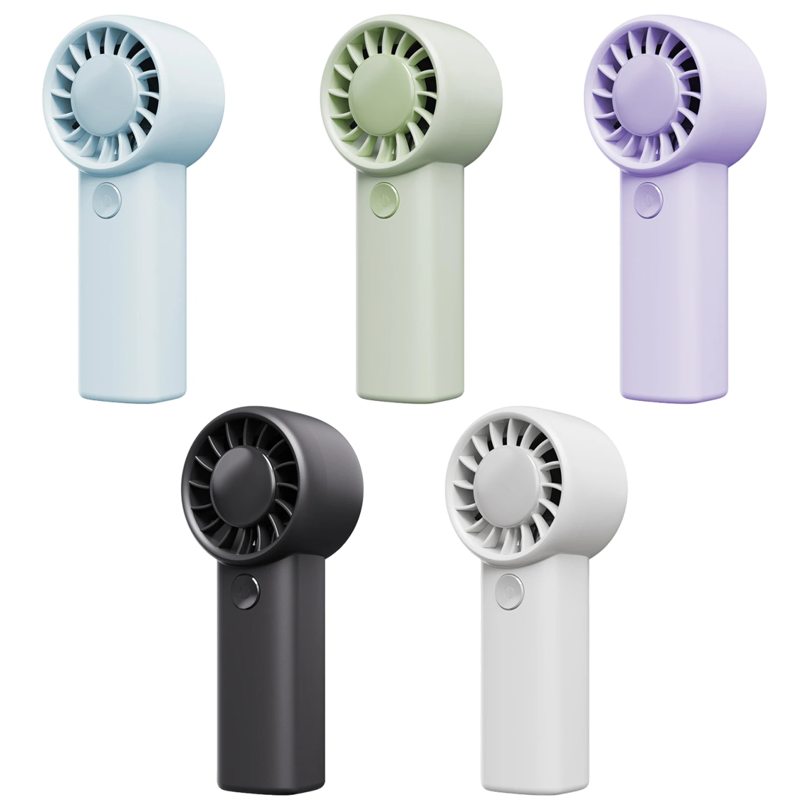 Personal Fans 3 Speed Adjustable Cooling Fan Type-C Rechargeable Build in 500mAh Battery for Office Camping Travel Outdoor