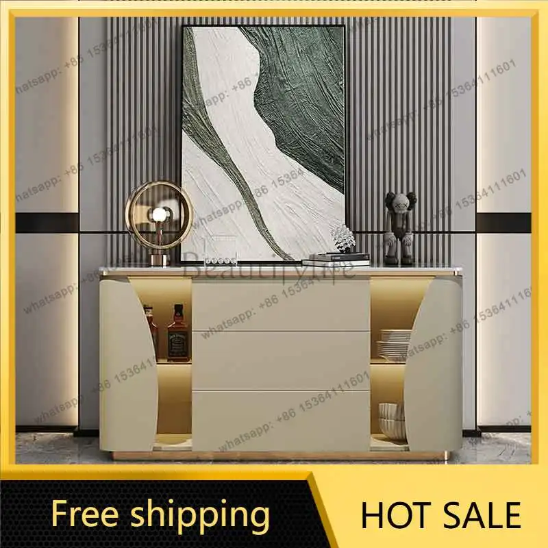 YJ furniture for home living room cabinets glass display cabinet Storage multi use organizer box shami for all room drawers mode