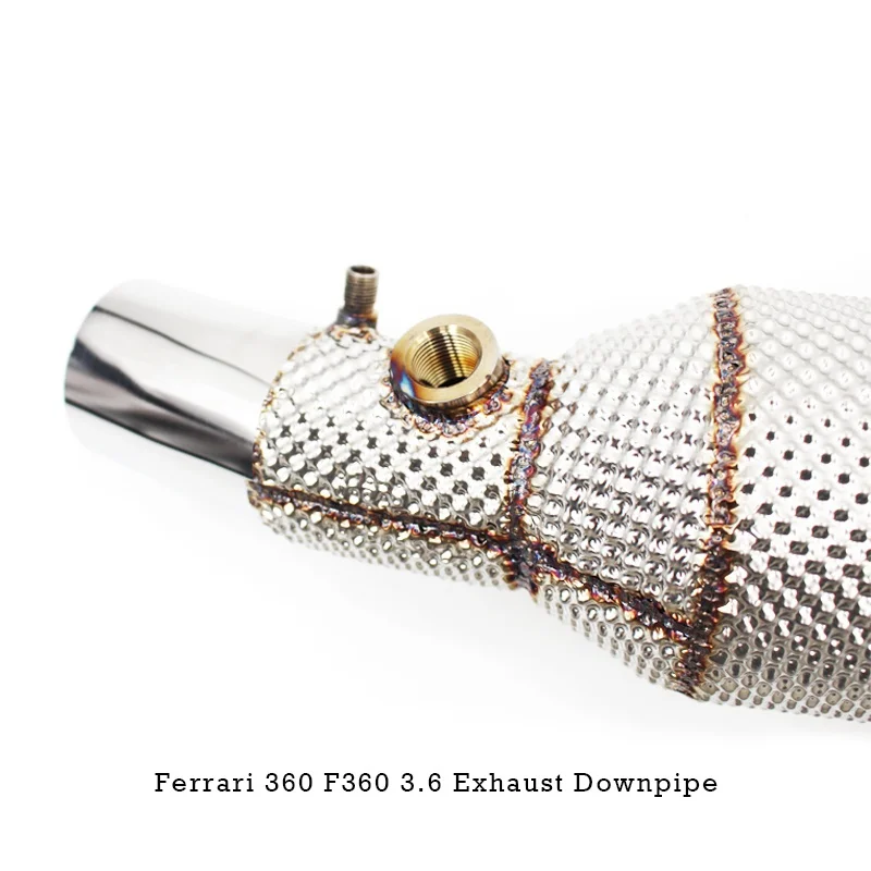 Boska-Tubo de escape Catless Catless Downpipe, conversor catalítico, apto para Ferrari 360, F360 3.6, 2003-2005