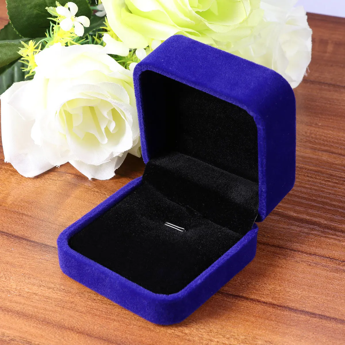 

Necklace Box Royal Blue Jewelry Storage Organizer For Gift Bracelet Watch Earrings Pendant Brooch Hair Clip