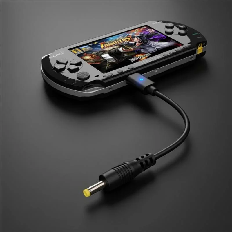 Multipack Charger Cables for PSP Console, USB-C Type with LED Indicator Feature