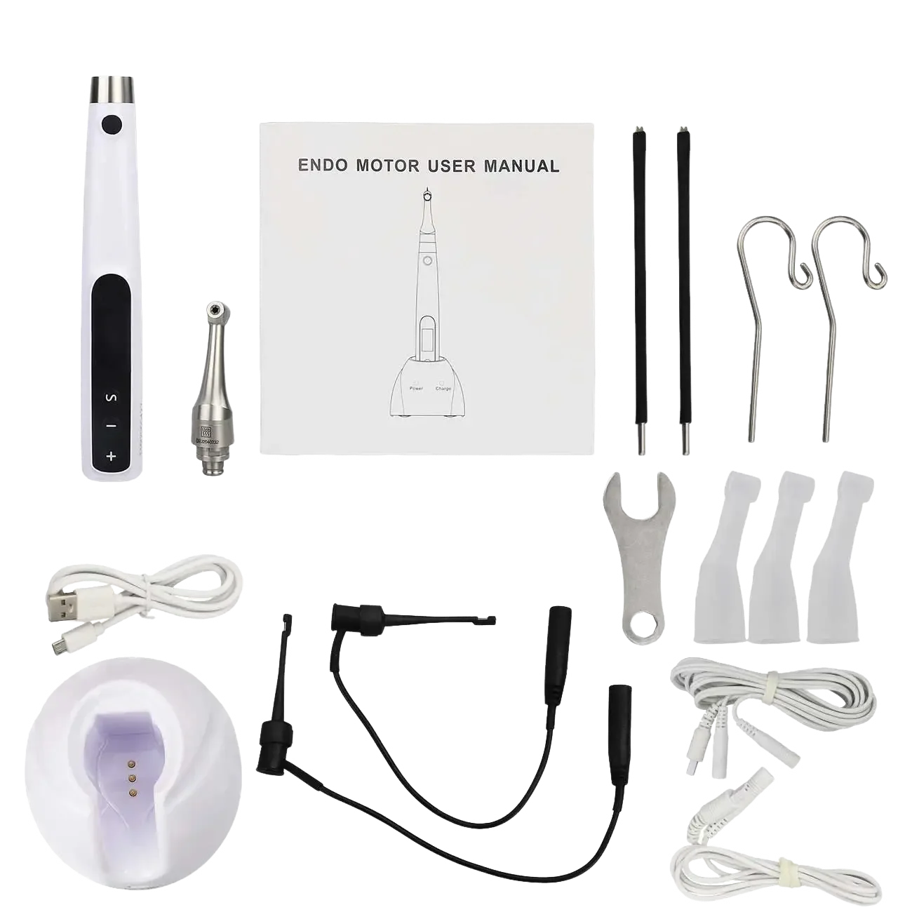 ทันตกรรมไร้สายสมาร์ท Endo มอเตอร์ 16:1 Contra ANGLE Handpiece Root Canal Treatment Endo โรตารี่มอเตอร์ Endodontic เครื่องมือ
