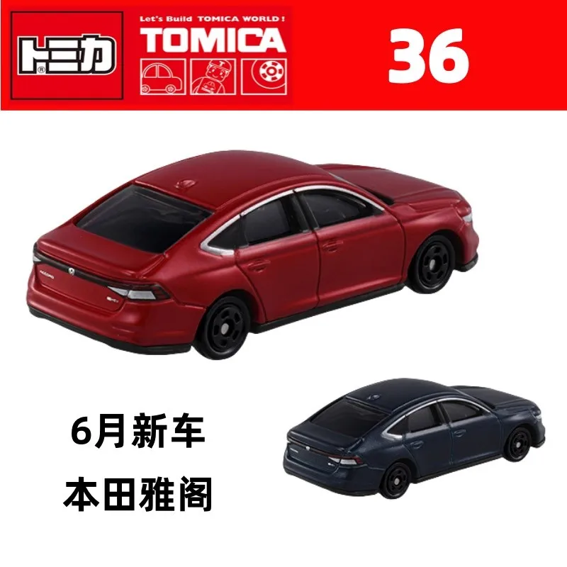 Takara Tomy Tomica Samochód nr 36 Honda Accord Chłopcy Zabawki 1/66 Odlewane Stopem Pojazdy Model Prezent Urodzinowy