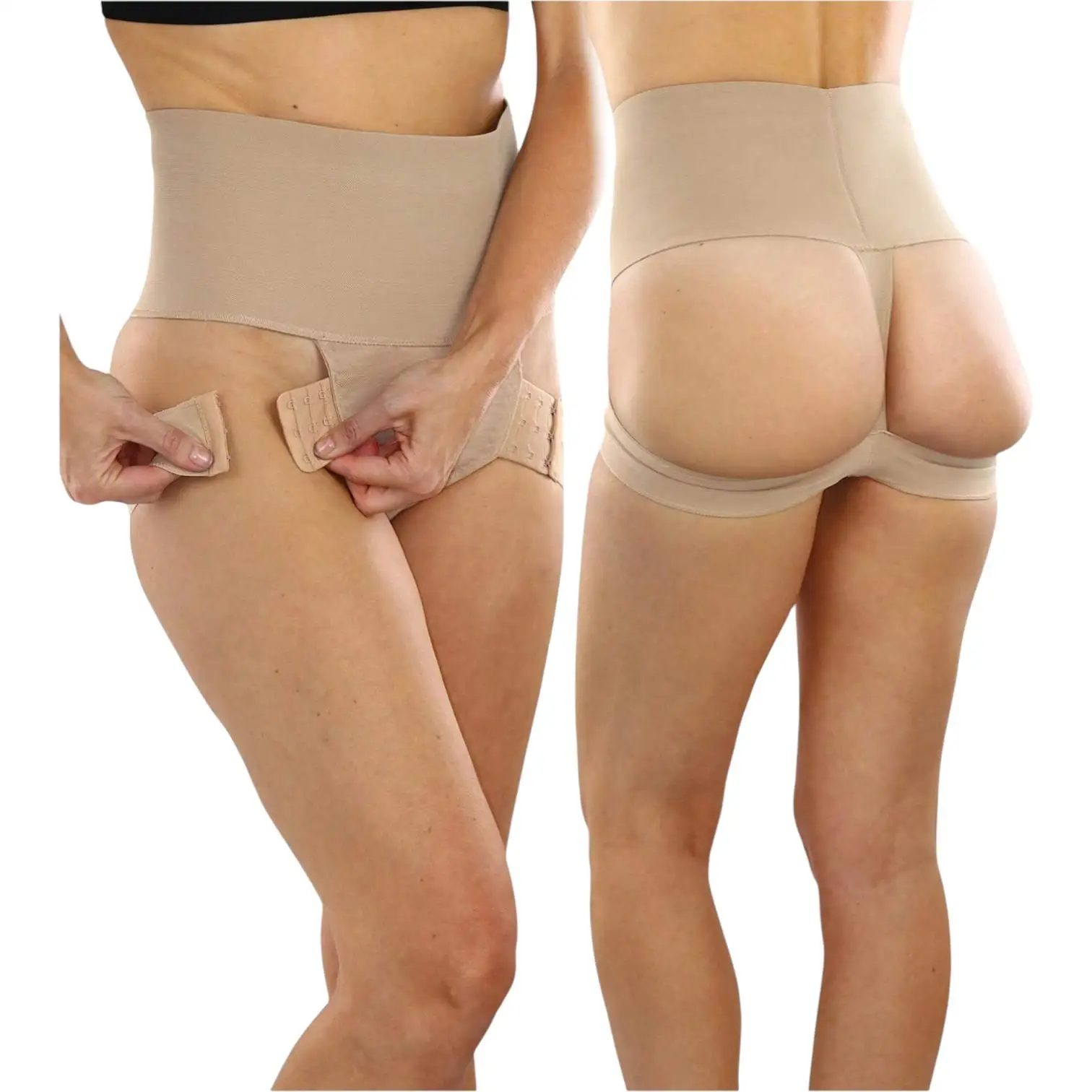 Women Butt Lifter Shapewear Tummy Control Waist Trainer Body Shaper Booty Enhancer Slimming Belt Modeling Strap High Waist Postpartum Recovery Corset Band view 6
