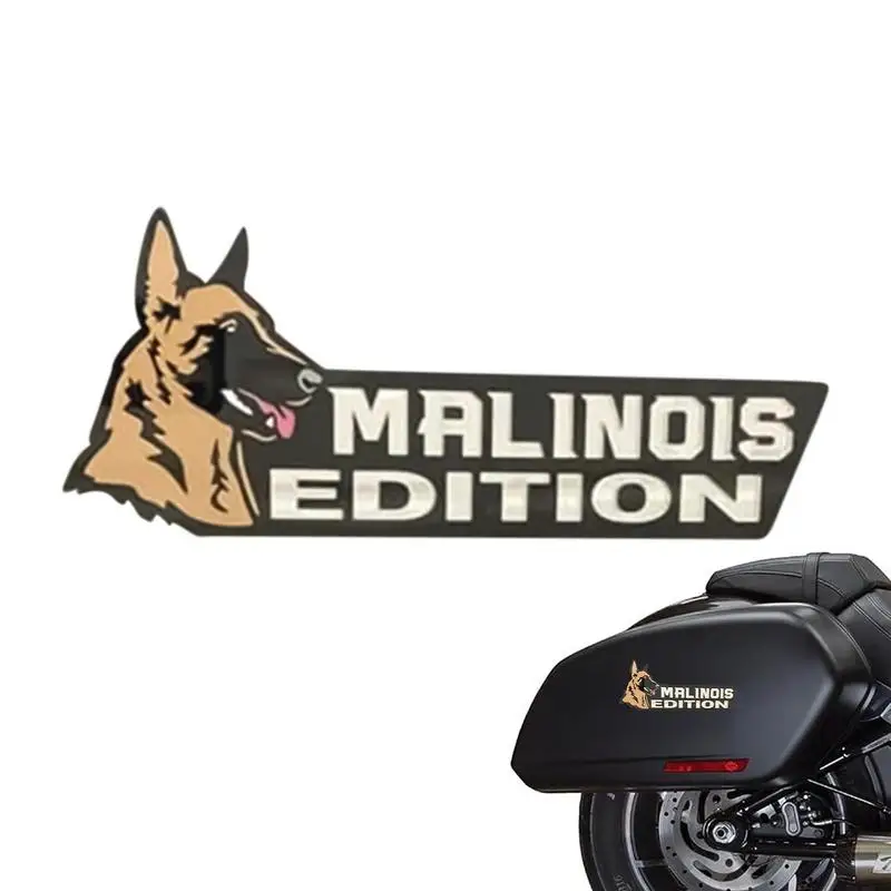 

Автомобильная наклейка с собакой, забавный автомобильный значок, стильные автомобильные эмблемы и значки, акриловый забавный автомобильный значок, наклейка для автомобиля