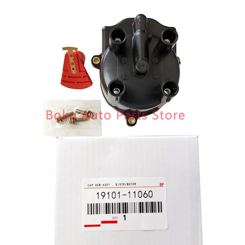19101-11060 para Toyota Carina E Celica Corolla 90-00 cubierta del distribuidor rotor cubierta del distribuidor piezas automotrices 1910111060