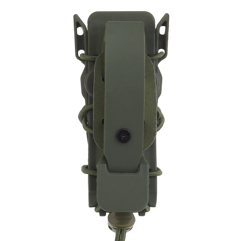 Tactical Molle Pouch 9mm Single Mag Pouch Bag Holster Glock 17 19/Beretta M9/SIG 226/229/1911 Hunting shooting image 5
