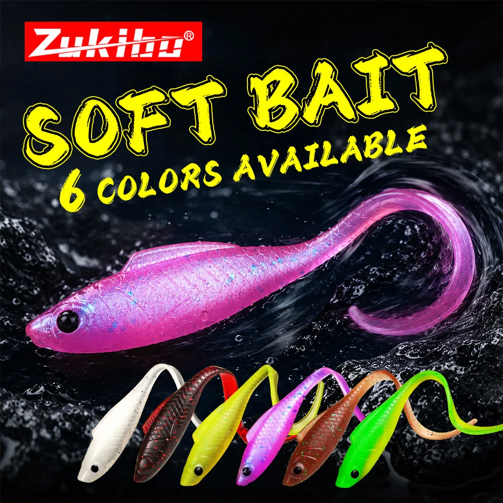 Isca Artificial Flutuante ZUKIBO em Formato de Arraia com Ação de Nado em 3 Estágios para Pesca de Robalo