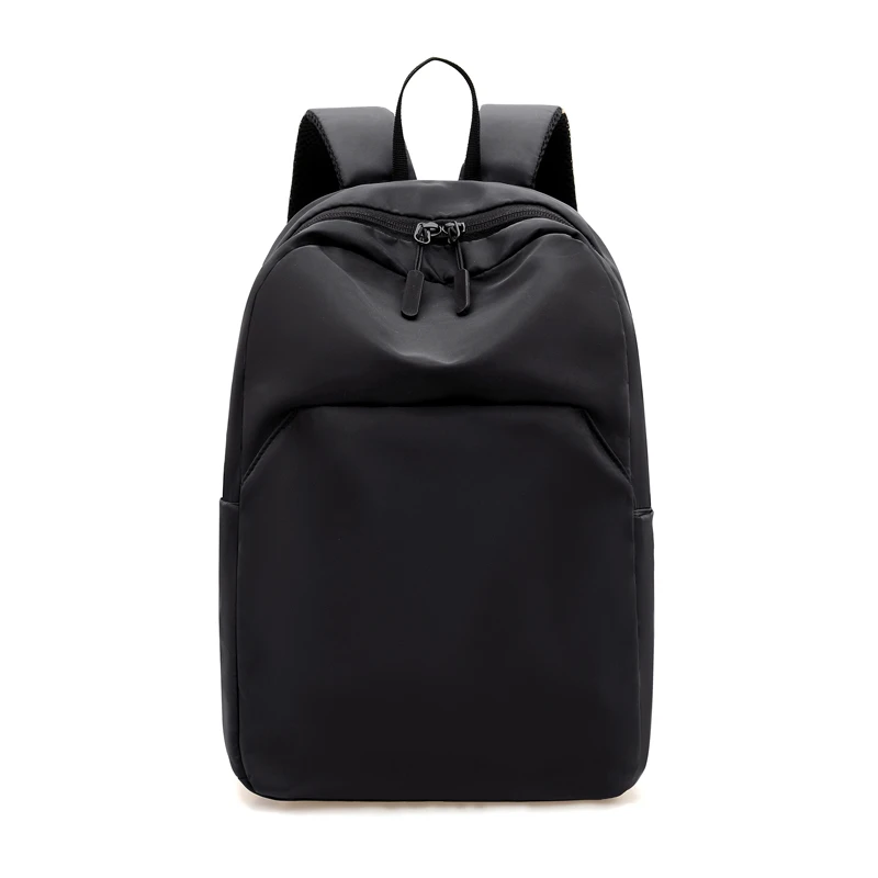 

Мужской рюкзак из нейлонового материала, модный и универсальный, минималистичный черный рюкзак, повседневный рюкзак, школьный рюкзак, спортивная сумка.