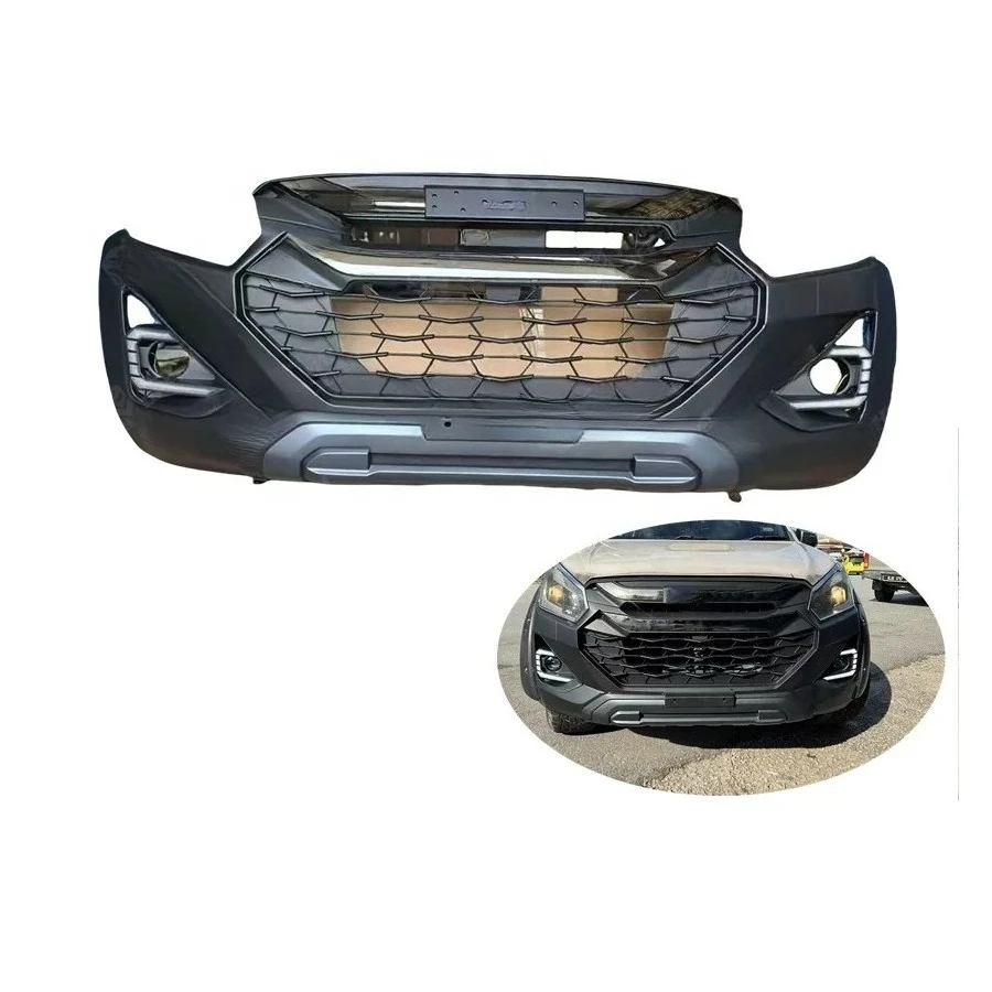 Car Parts Car Exterior Accessories Front Bumper Guard Protector Kit Facelift for Dmax 2016-2019