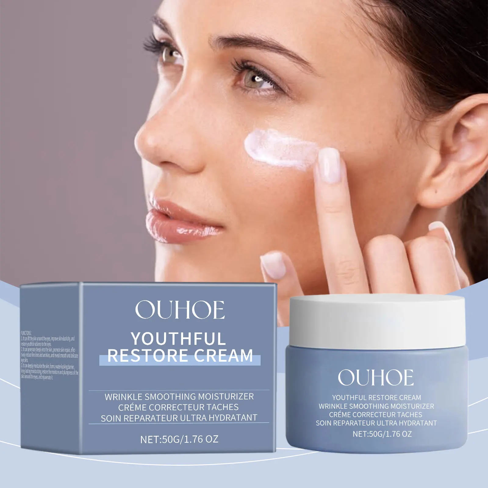 

Facial Hydrating Cream - Hydrating Moisturizing, Firming Luminous Nourishing Care