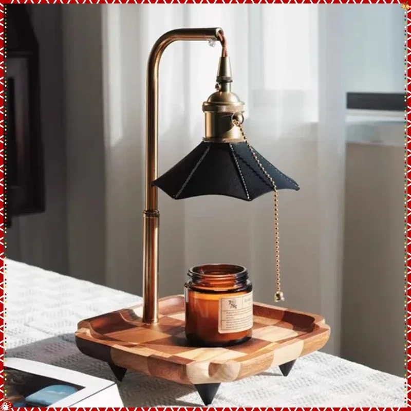 Aromatherapy Melting Wax Lamp Ins Fragrance Expanding Gift Table Lamp Smokeless Temperature Regulating American Retro Night Lamp