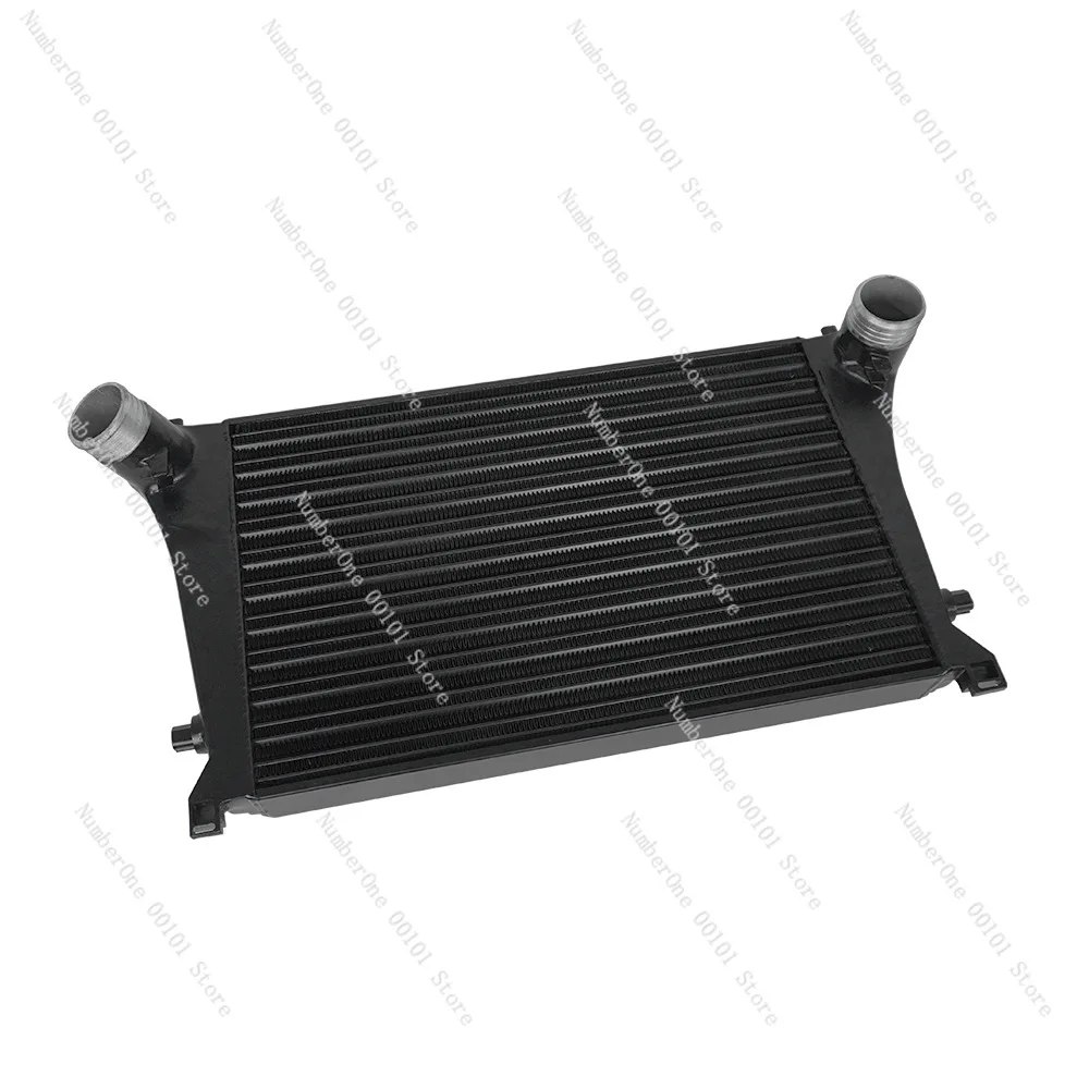 Car turbocharger modification intake intercooler radiator cooler for golf 7 ea888 2.0t