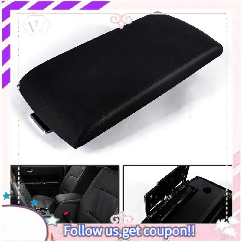 

Portable Fit For Ford Flex 2013-2019 Car Armrest Center Console Lid Cover FA8Z-7406024-AB Parts