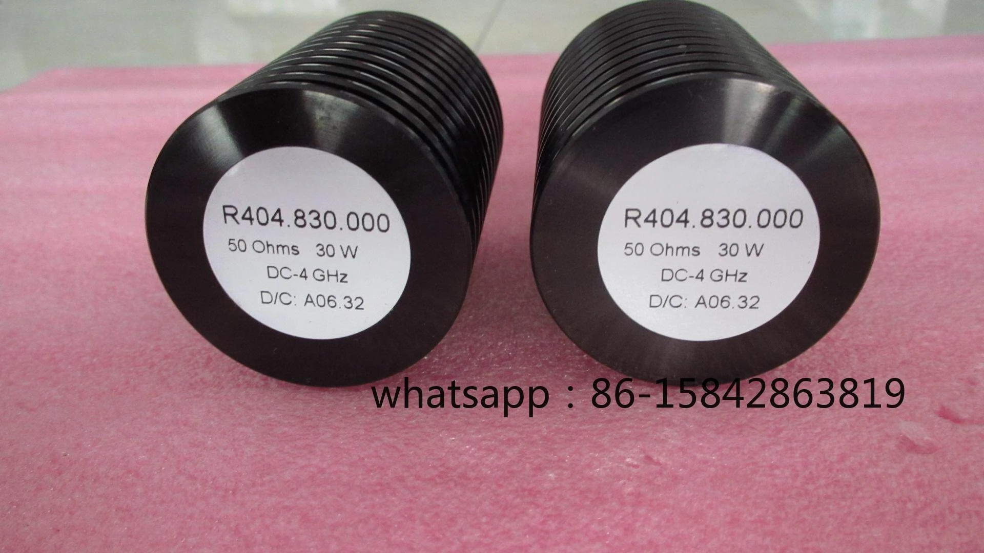 Imported R404.830.000 DC-4GHz 30W RF Microwave Coaxial High Frequency RF Load, False Load