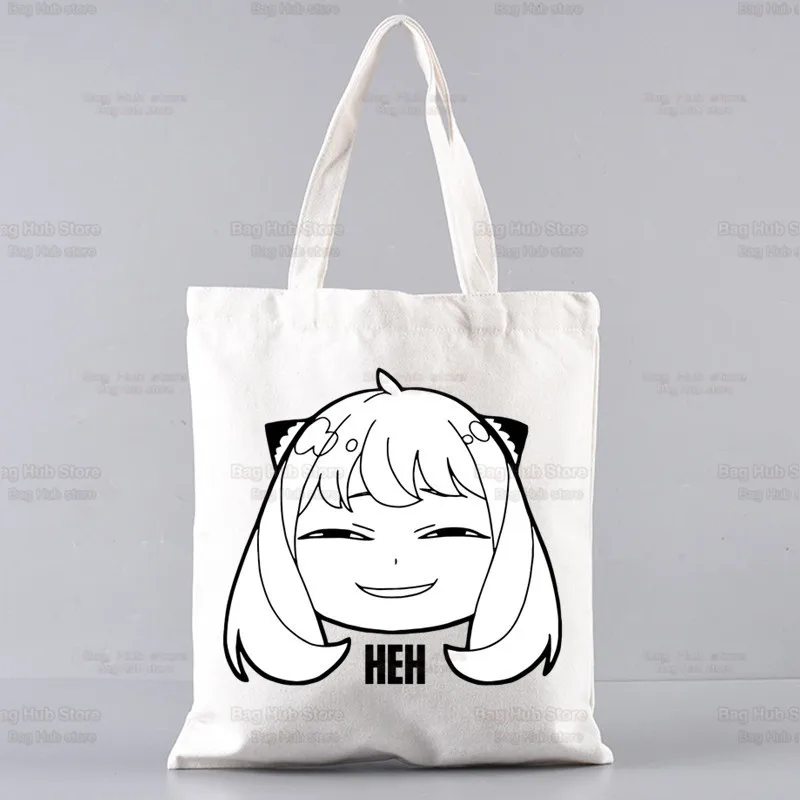 

Spy X Family Anime Printed Canvas Bag Harajuku Shoulder Bag Fashion Handheld Shopping Bag Y2k Fashion Toys Anime Cartoon Frind