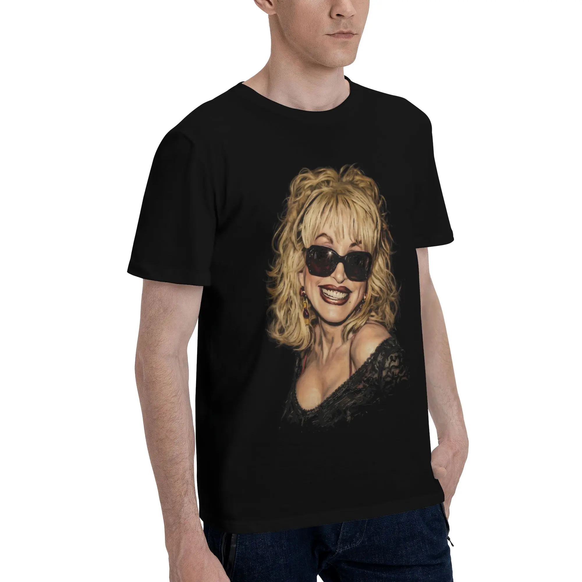 Fashion RIP Dolly Parton T Shirt For Unisex  Pure Cotton Tee Shirt Short Sleeve Clothes