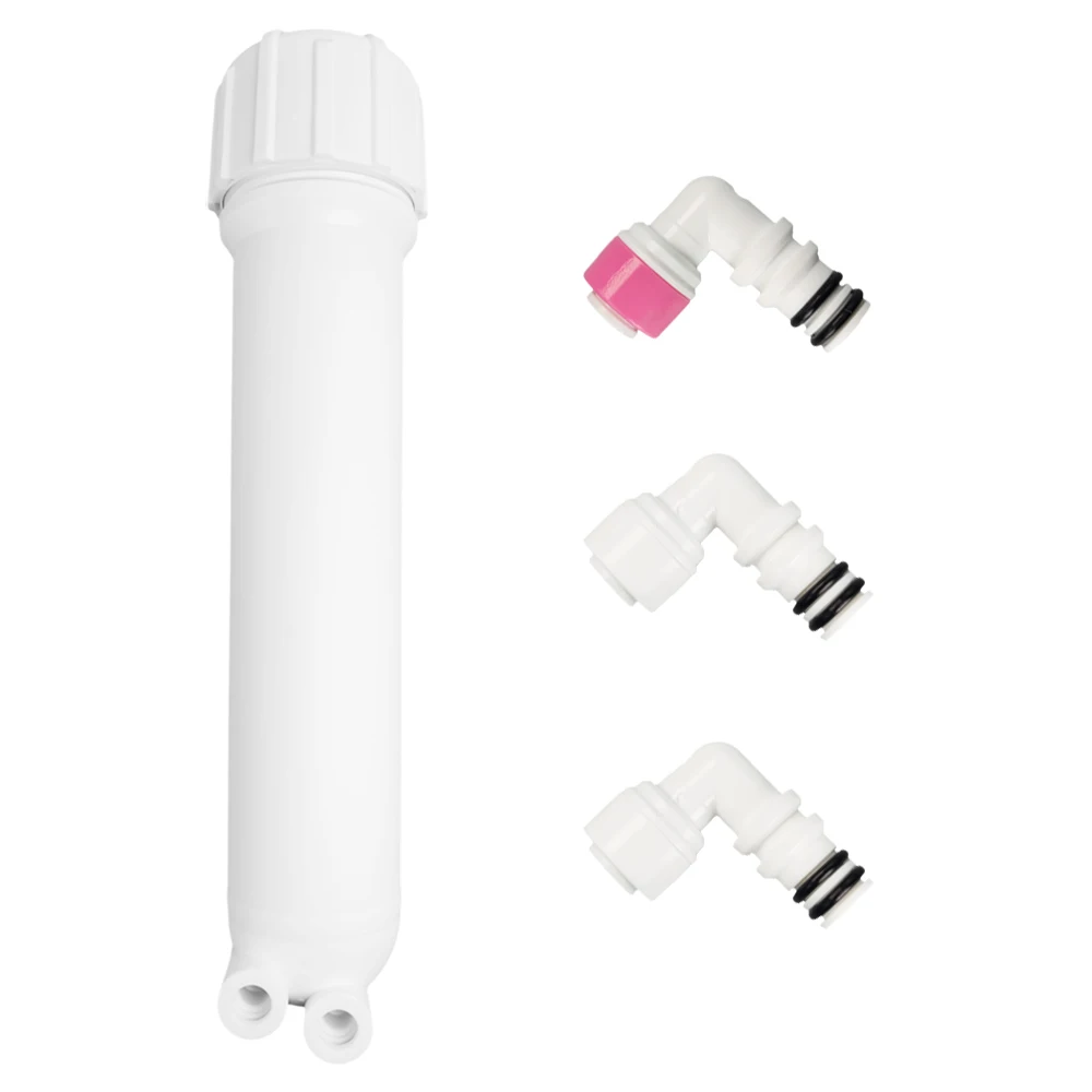 Reverse Osmosis Membrane Housing For 50G 75G 100 GPD  White 1/4\