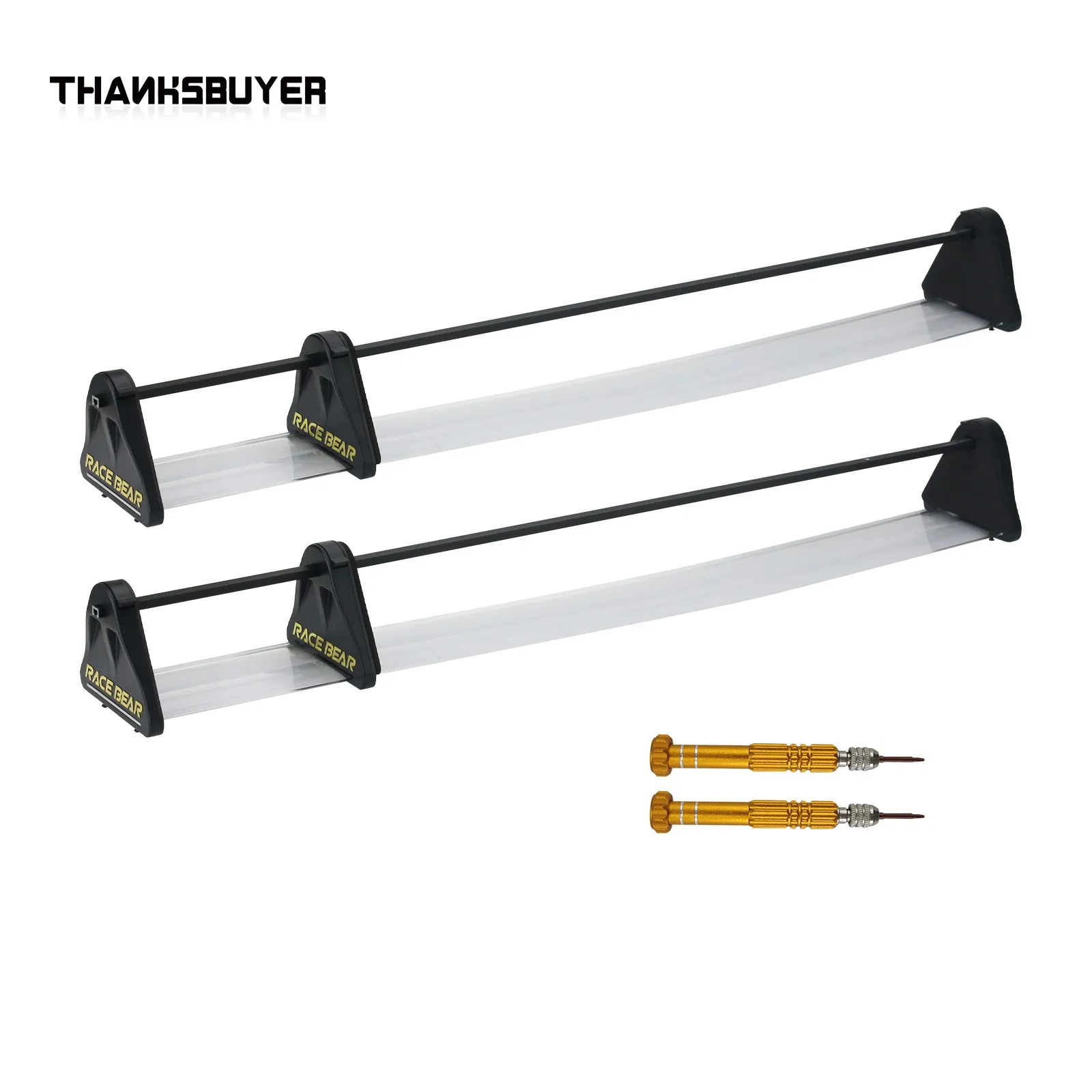 

RACEBEAR 730mm/28.7" Bezel Free Kit (1 Pair of Longer Version) for 35-55" Monitors Curved Screens