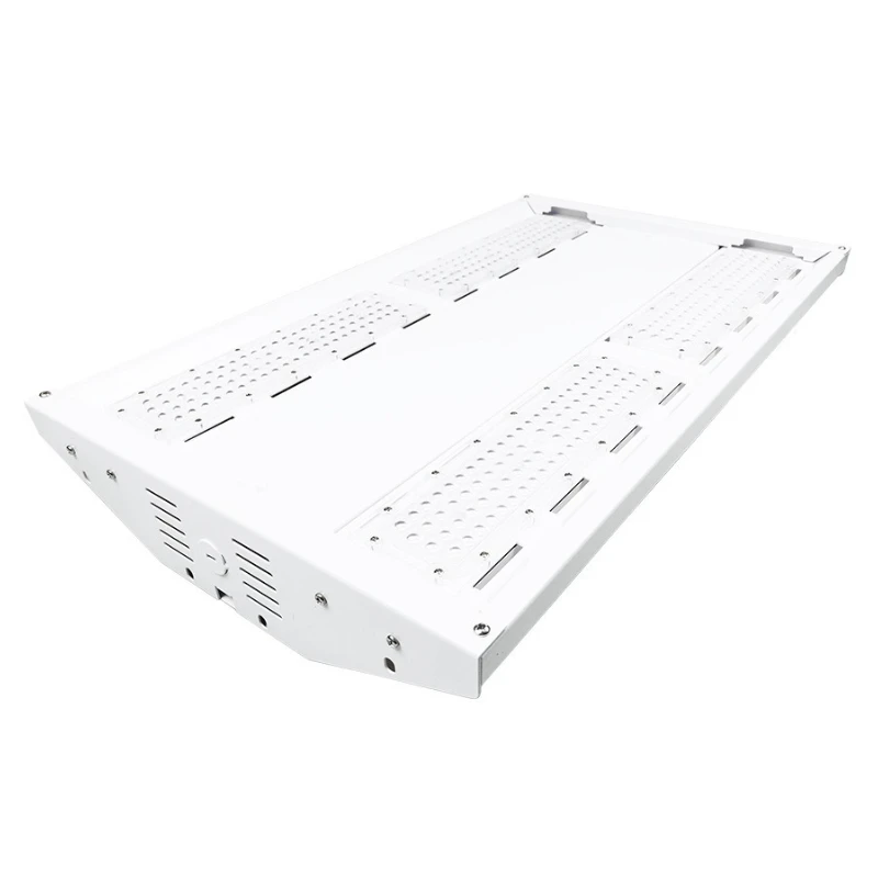 

Hanging chain type LED linear light, indoor panel light with microwave induction high shed light aviation aluminum material