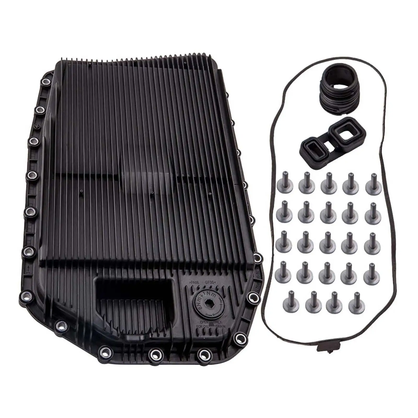 Transmissions Oil Pan Kit 24117571217 Convenient Practical Wear Resistant Sturdy Replace Parts for BMW E60 135i 335i E71 E88