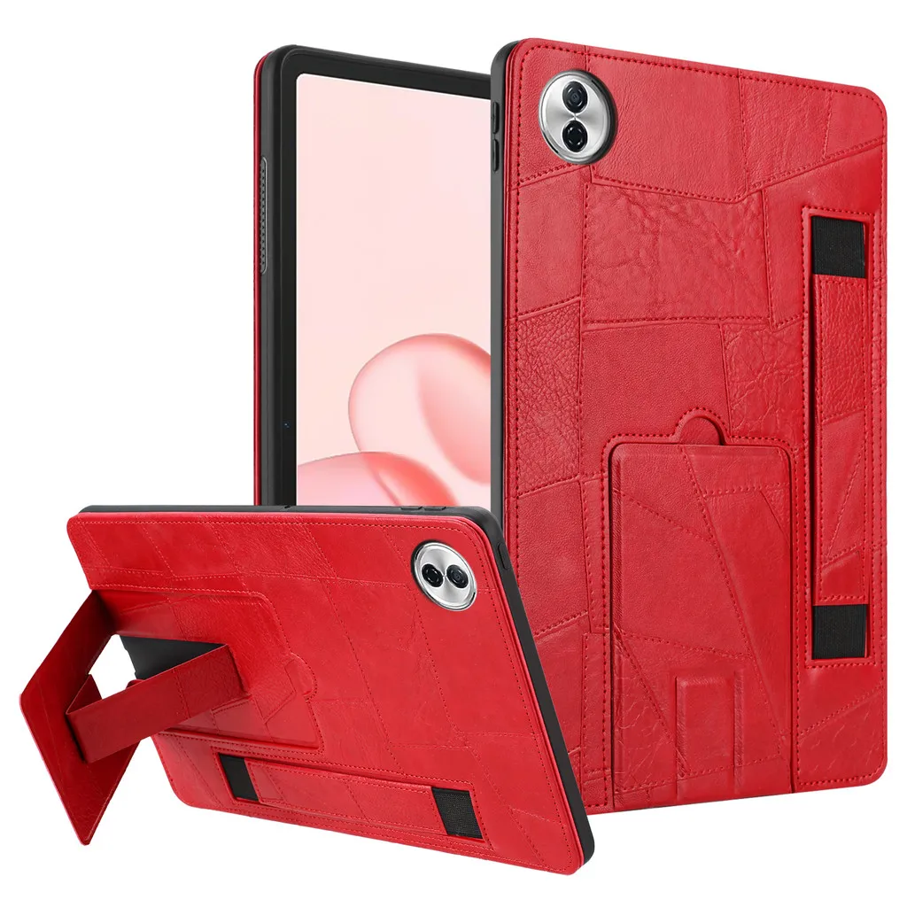Shockproof PU Leather Case for Honor Pad 20 12.1 2026 HEY4-W09 HEY4-W19 12.1 inch with Handheld Stand Back Cover