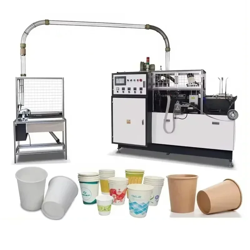 

Disposable Paper Cup Line Hot Sale Disposable Tea Cup Making Machine Fully Automatic Paper Coffee Cup Making Machine France