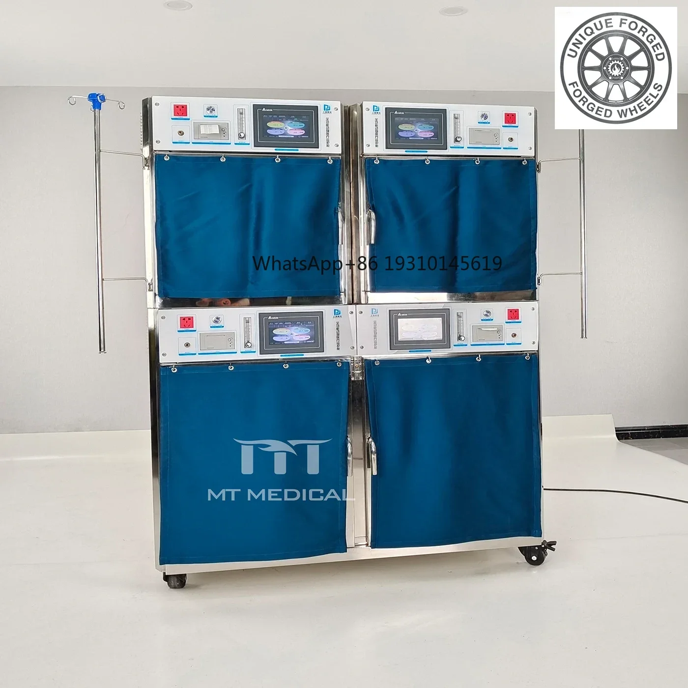 26 New style MT MEDICAL Veterinario 304 Combinación de Acero Inoxidable Oxígeno Jaula para Perros Gatos y Gatos Jaula para UCI V