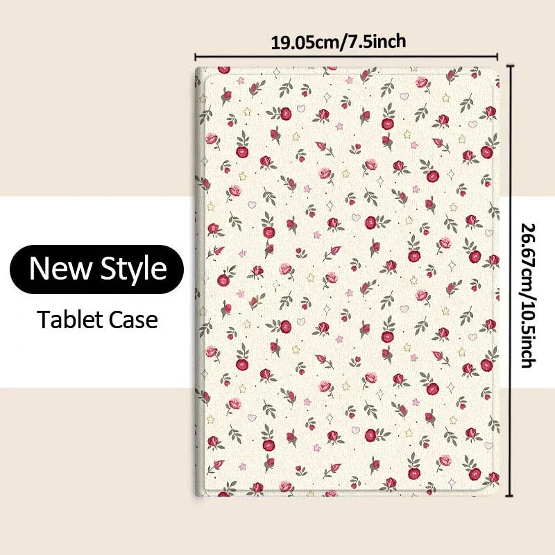 نمط عقدة على شكل زهور لهاتف OPPO Realme Pad 3 11 2 4 Pro Air Neo SE X 11 11.61 11.4 12.1 13.2 بوصة حافظة تابلت #3