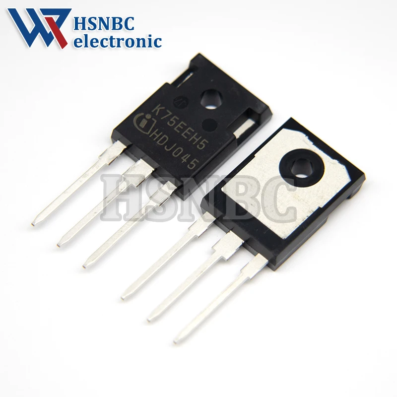 10PCS K75EEH5 IKW75N65EH5 TO-247 650V 75A IGBT Power Transistor 100% New Original