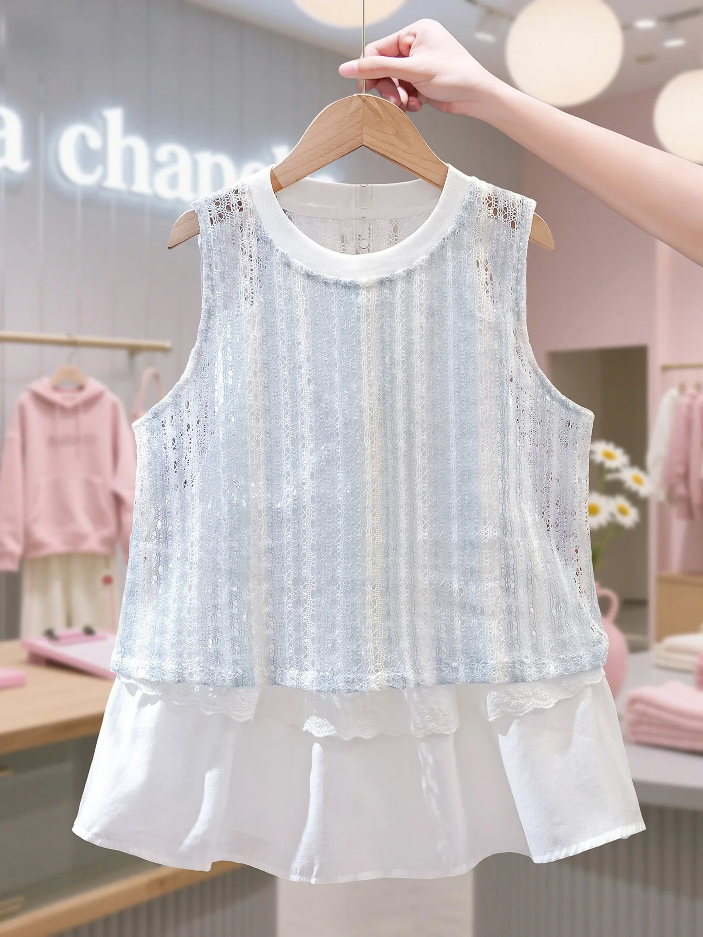 set-estivo-per-bambine-la-chapelle-canotta-bianca-con-spalline-e-gonna-sottile-traspirante-assorbente-e-fresca-stile-casual