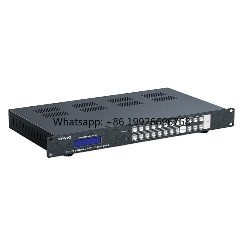 8x8 8K UHD HDMI 2.1 Matrix Switcher with Audio De-embedder, 8K 60Hz and 4K 120Hz