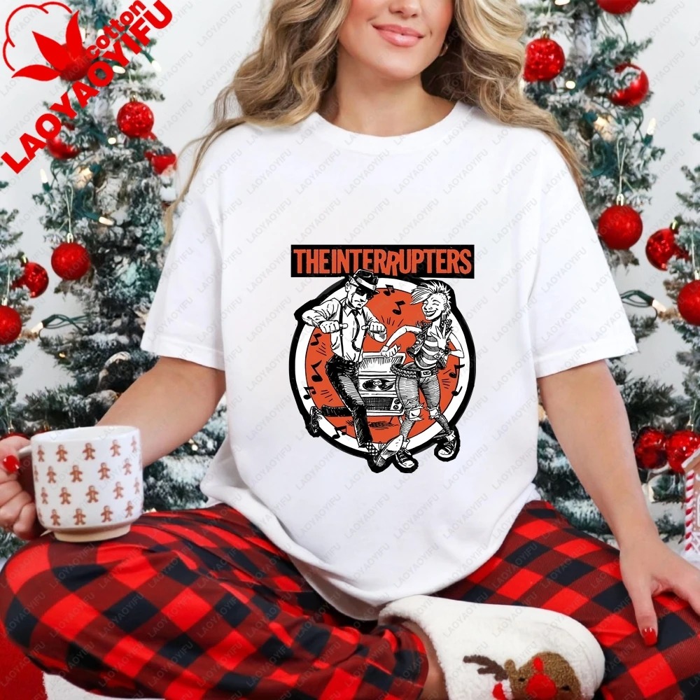 Newly Launched The Interrupters Band's Unique Musical Cotton Trendy Hip-hop T-shirt Suitable for Both Men and Women
