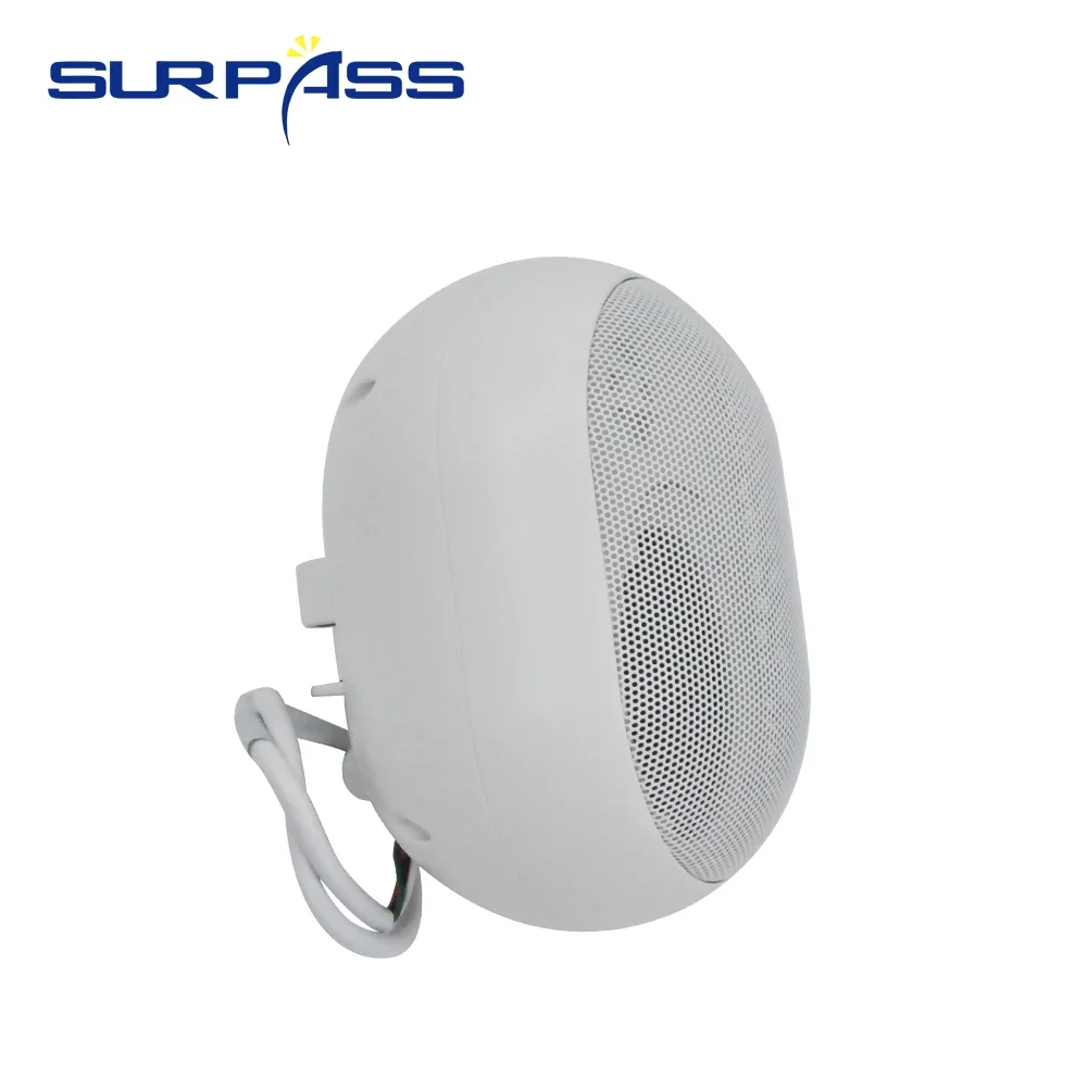 ลำโพงติดผนัง IP55กันน้ำ15W ระบบ PA กลางแจ้งแบบแฟชั่นติดผนังลำโพงเสียงสเตอริโอลำโพงสาธารณะสำหรับโรงเรียนร้านค้า